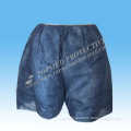 Disposable Nonwoven Blue Pants with Elastic, Pants for Medical Line